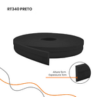 Rodateto Eva Autocolante 5cm Rt34 Preto | Valor Do Metro